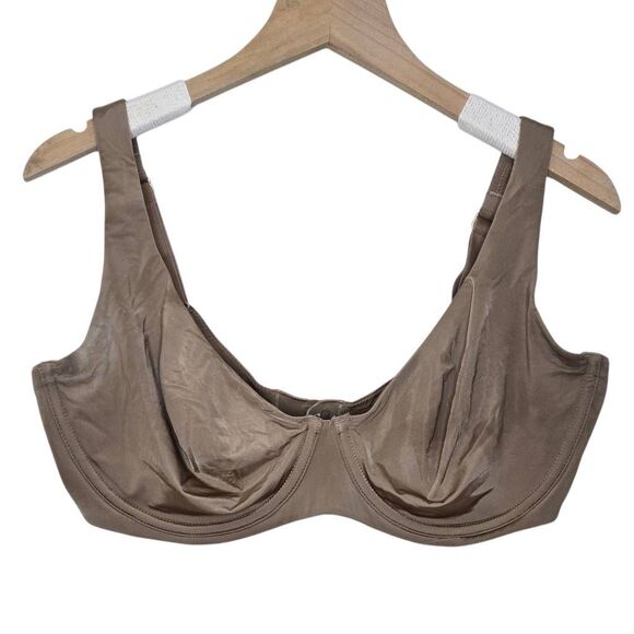 Cuup Bra Size 36D The Scoop Beige Underwire - Picture 2 of 5